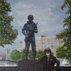 Acryl op doek, 40x60 cm